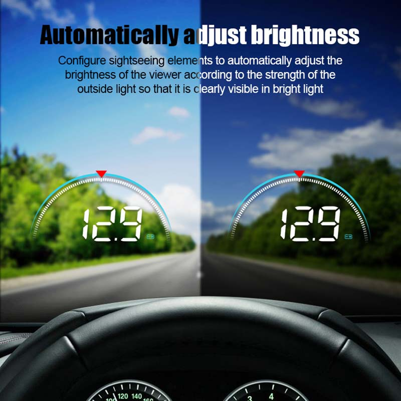 3.5 OBD2 Car HUD Display